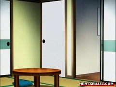 japanese anime maid self masturbation